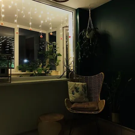 Апартаменты Three Bedroom With Two Terraces For 7people+baby Каунас