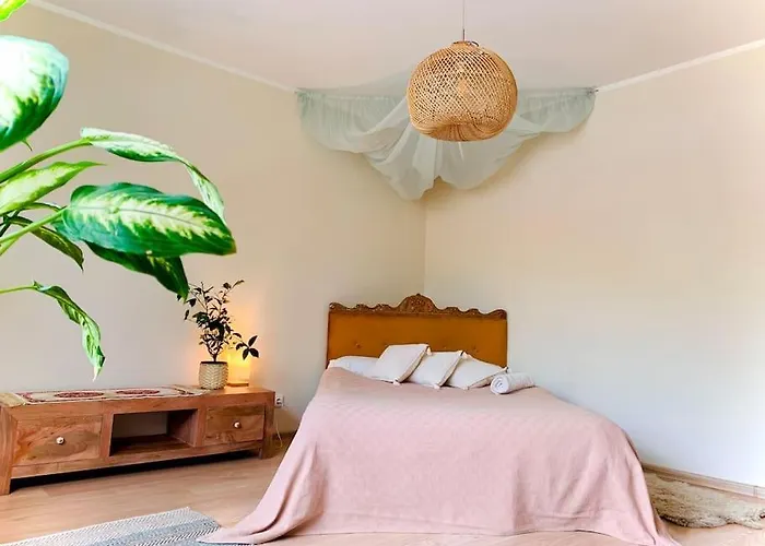 Three Bedroom With Two Terraces For 7people+baby شقة كاوناس